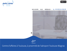 Tablet Screenshot of deltacenter.fr